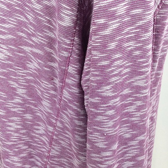 Eddie Bauer Travex Top Womens Size 2XL Mulberry Raglan Sleeve Travel - Picture 7 of 9